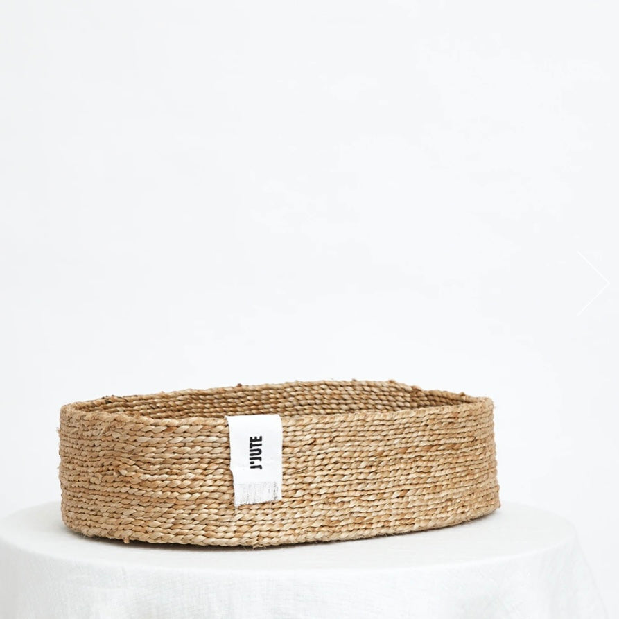 Newport Oval Jute Tray