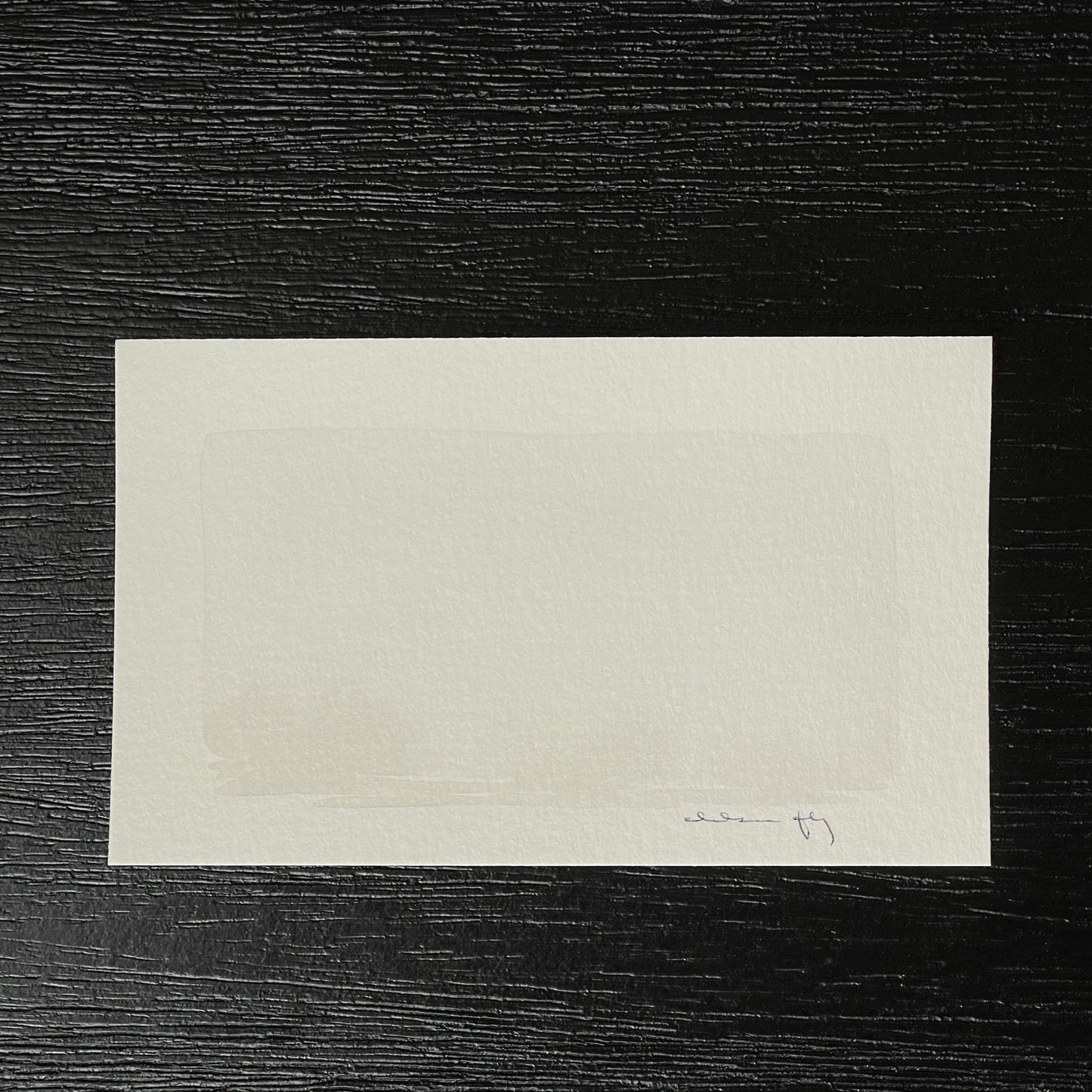 Watercolor on Paper Print