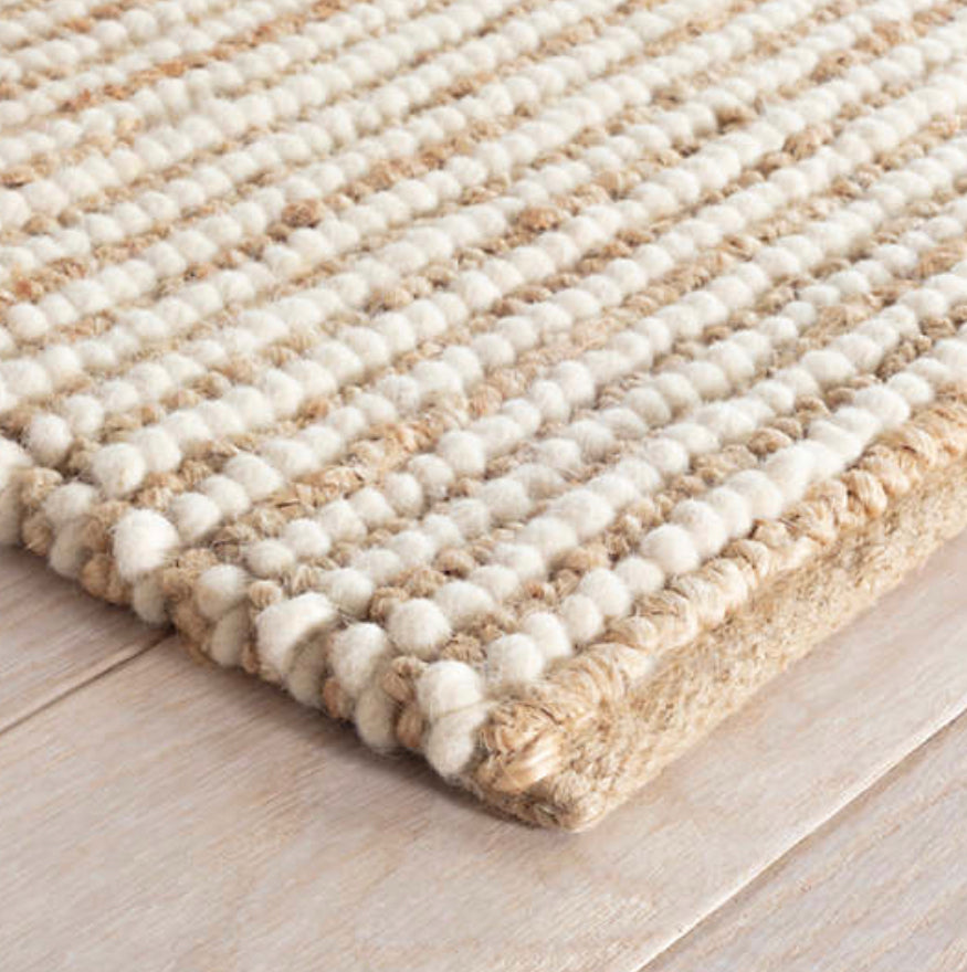 Twiggy Natural Woven Wool/Jute Rug
