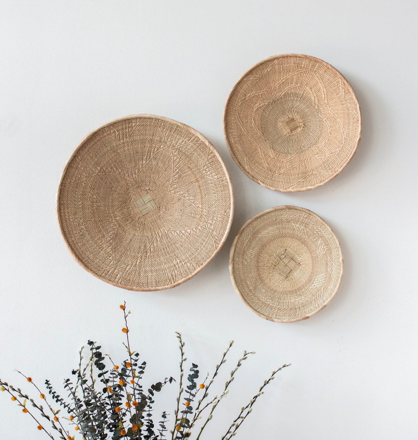 Binga Blonde Flat Basket