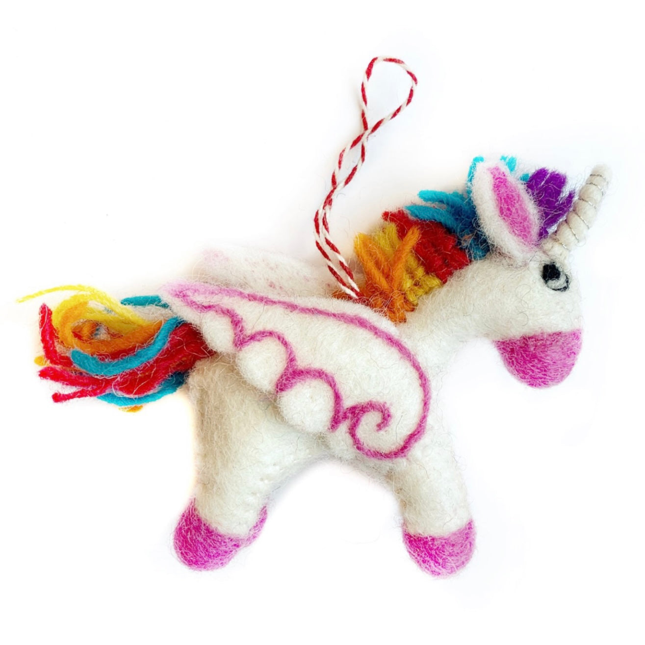 Embroided Wool Ornaments