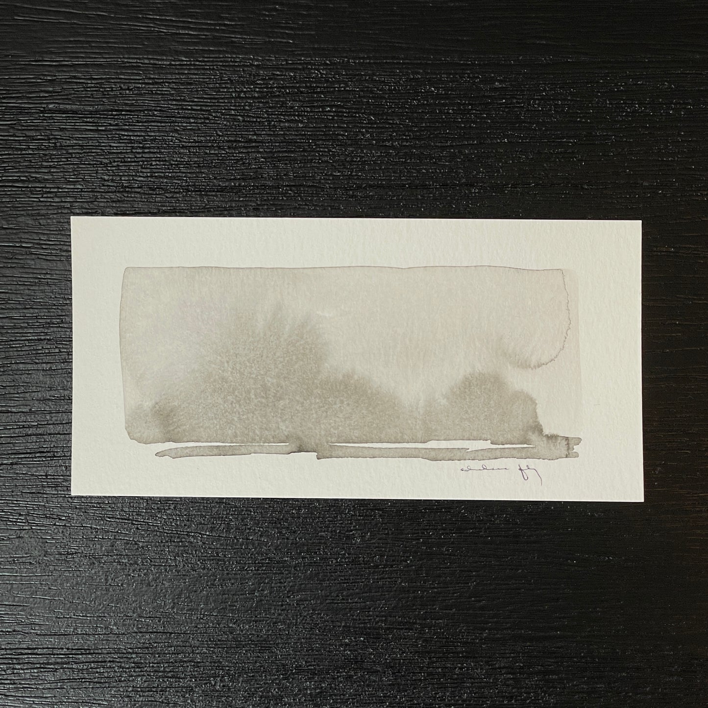 Watercolor on Paper Print