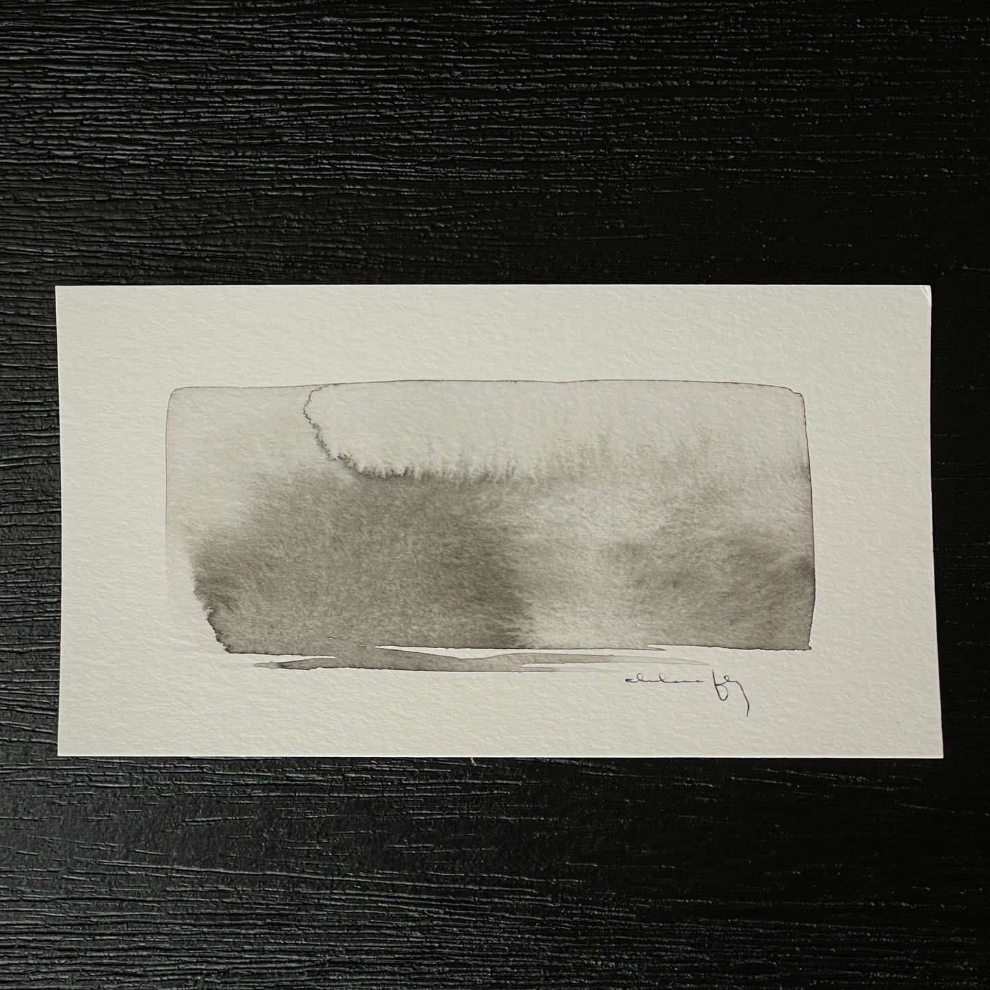 Watercolor on Paper Print