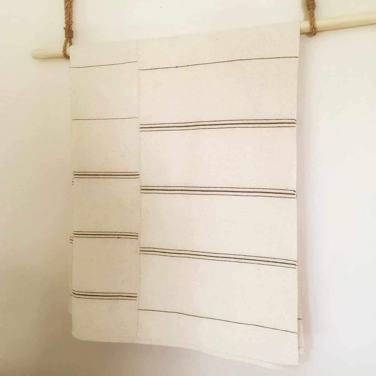 Offset Striped Throw