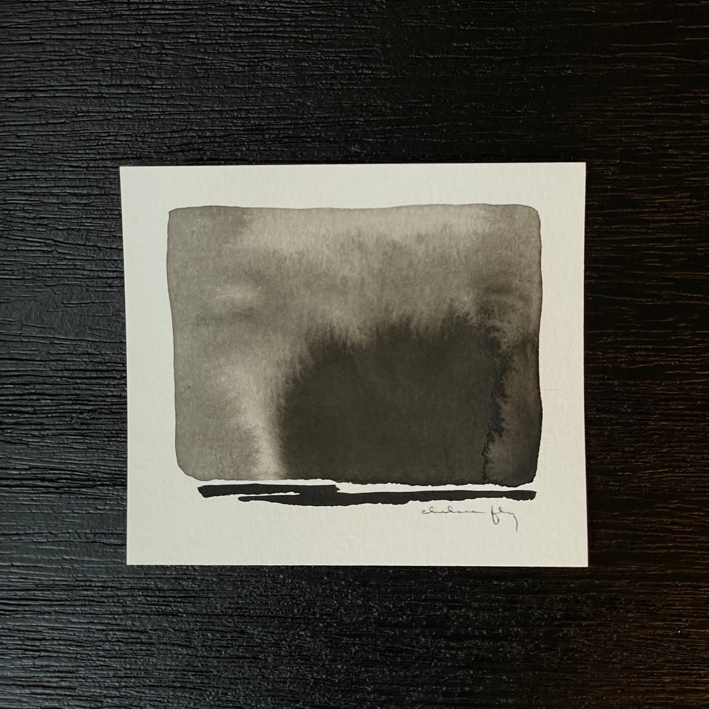 Watercolor on Paper Print