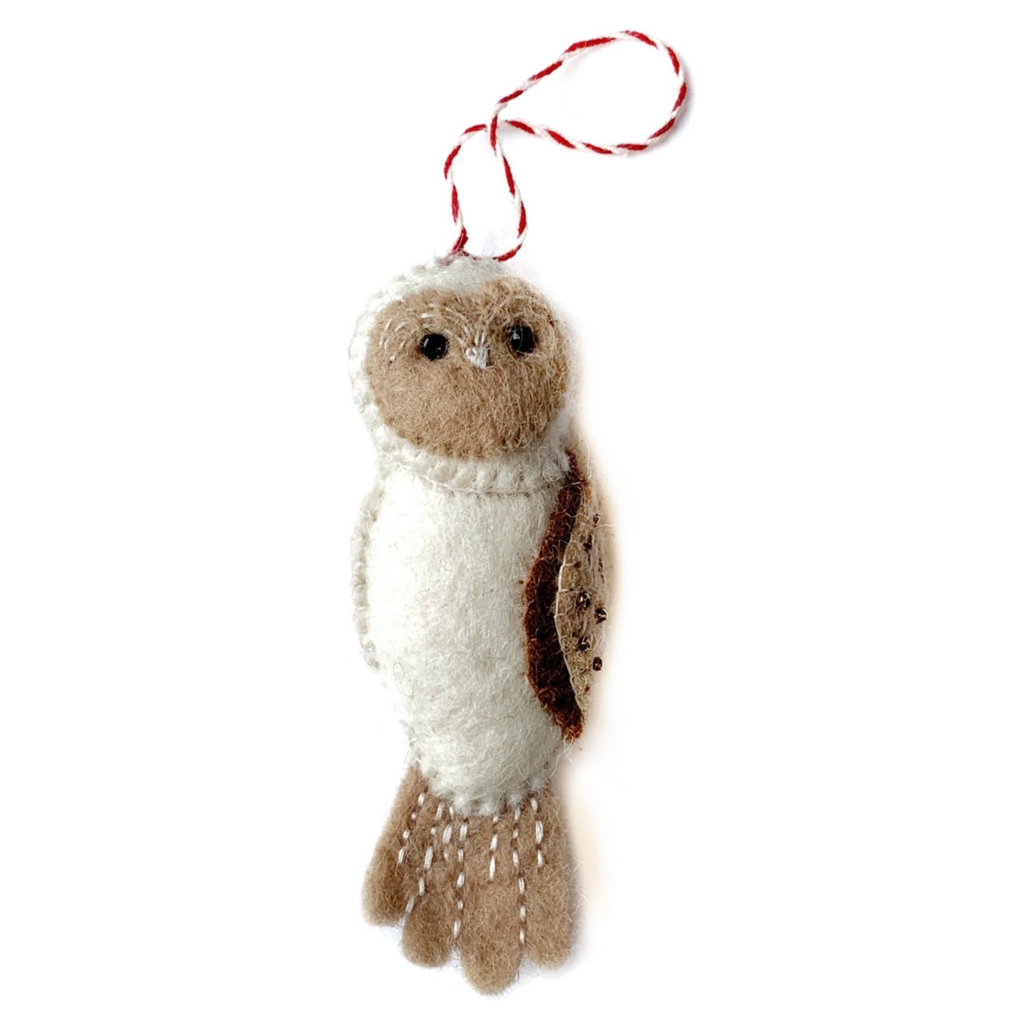 Embroided Wool Ornaments