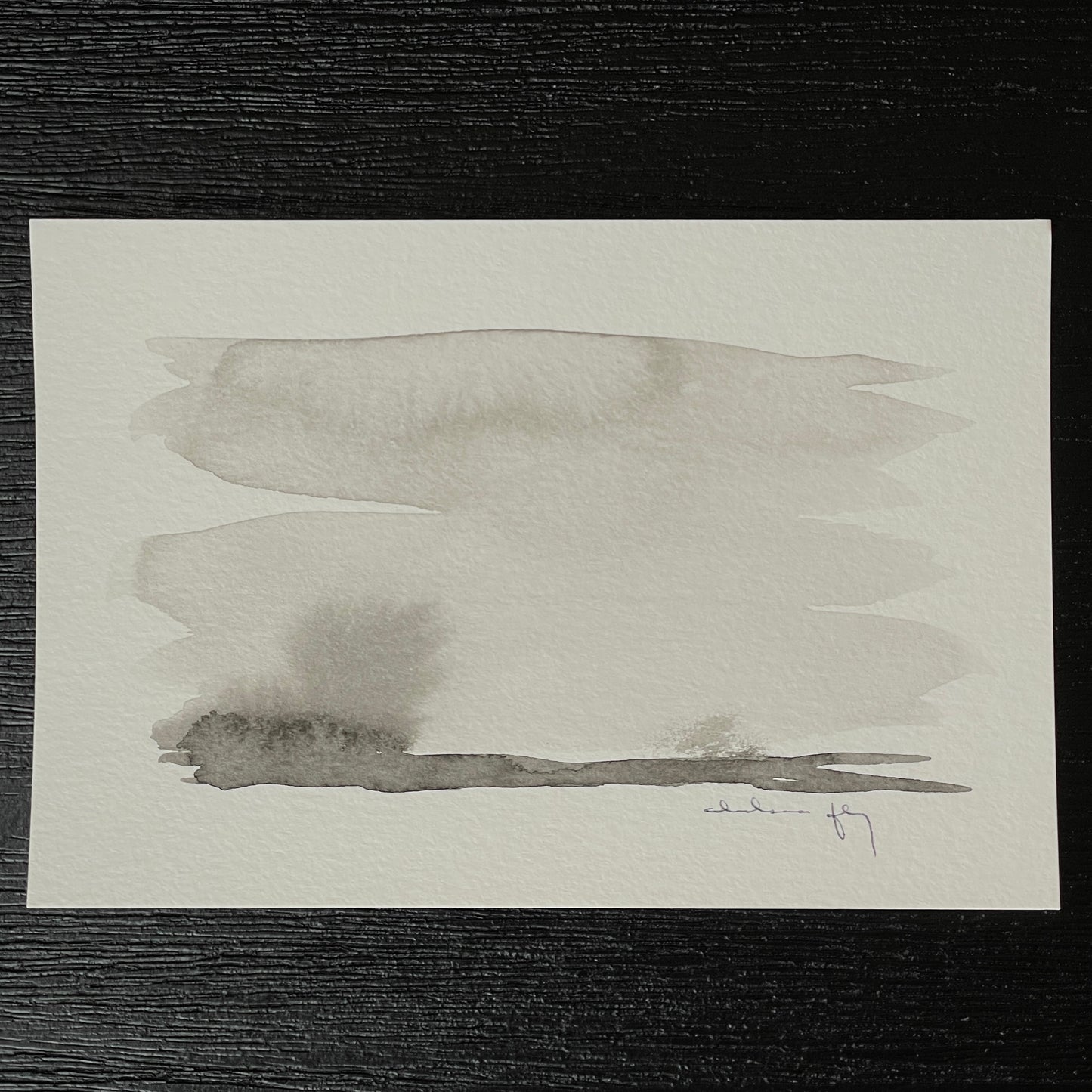 Watercolor on Paper Print