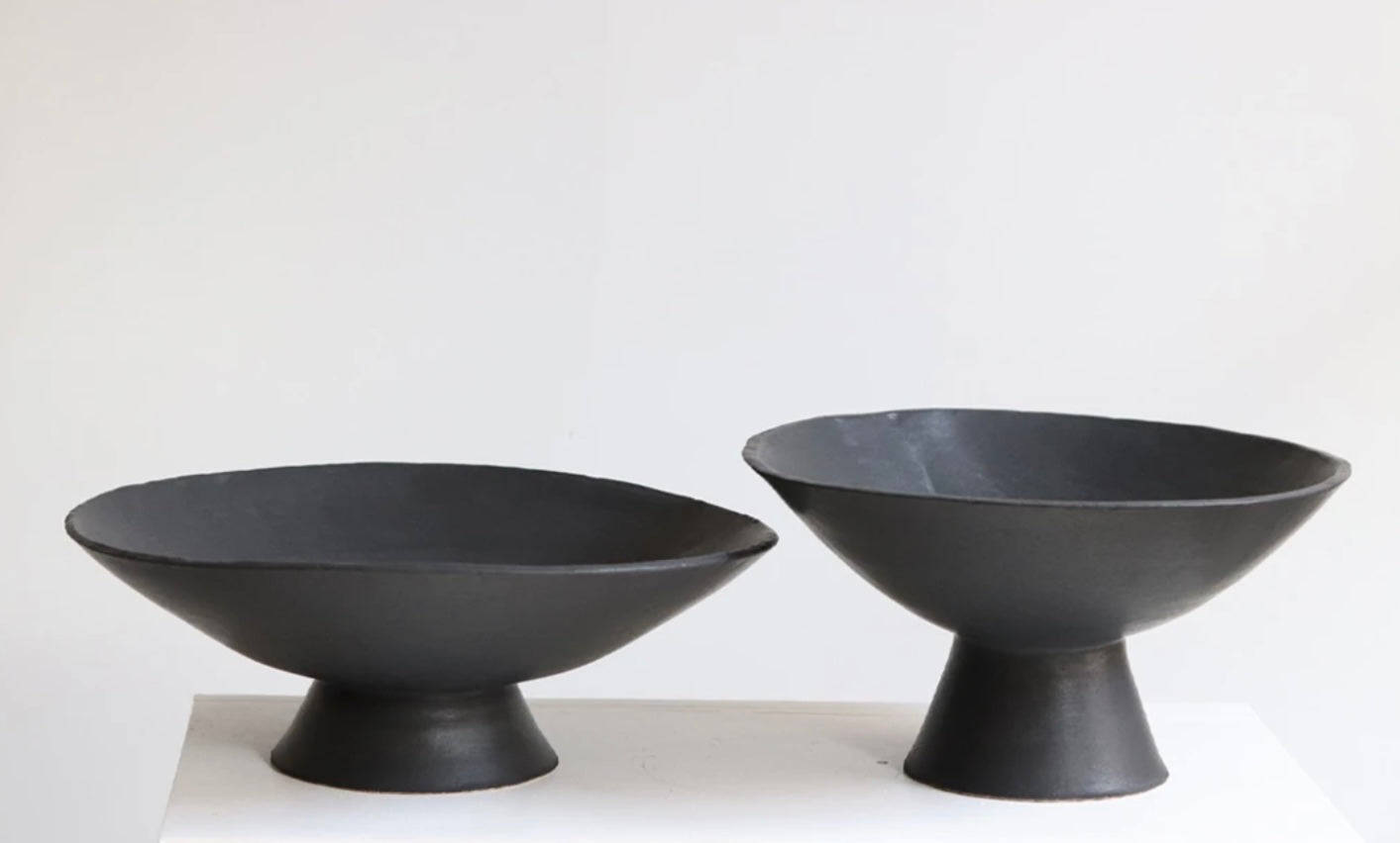 Tall Footed Bowl