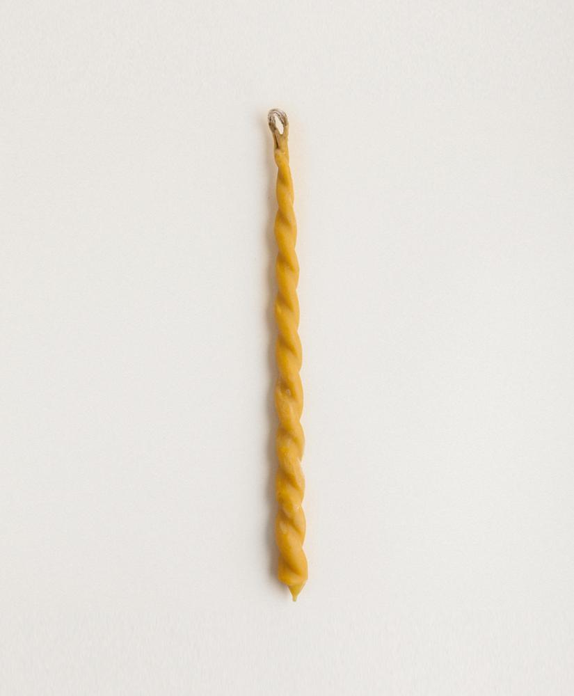 Pure Beeswax Twisted Tapers