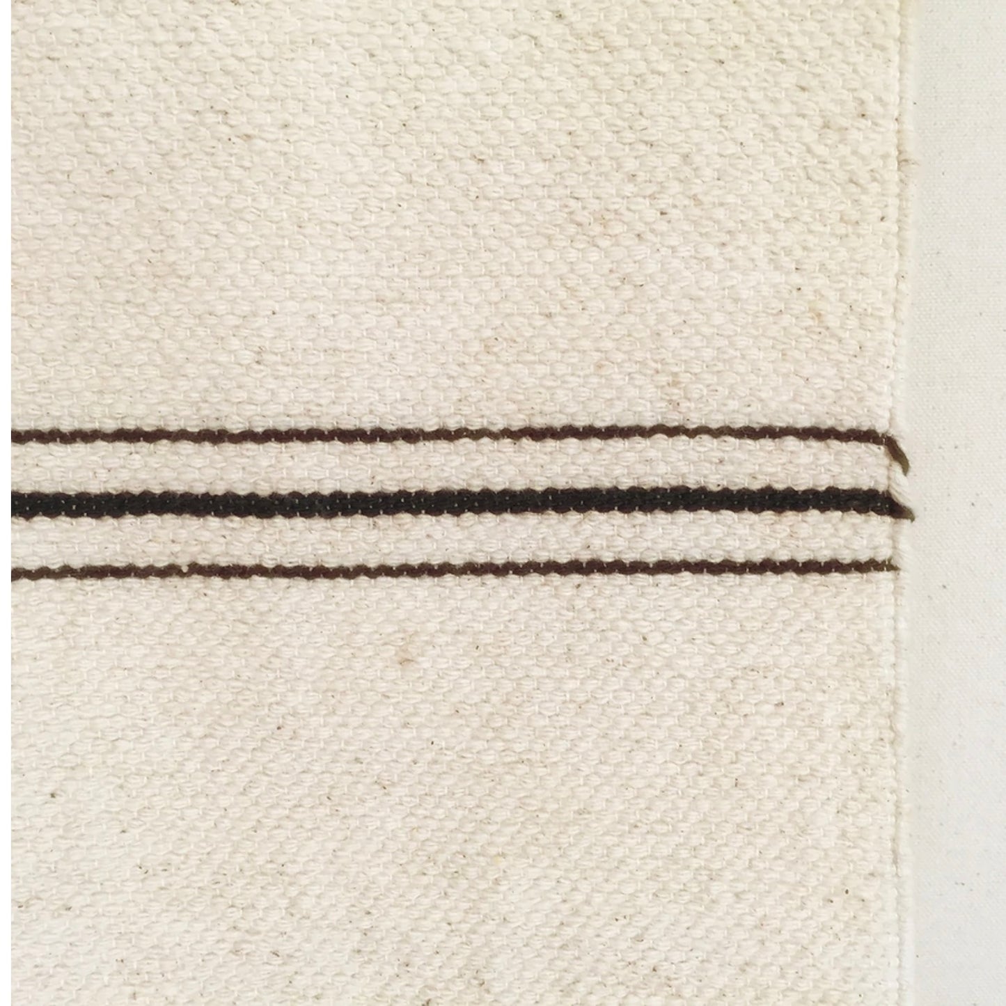 Offset Striped Throw