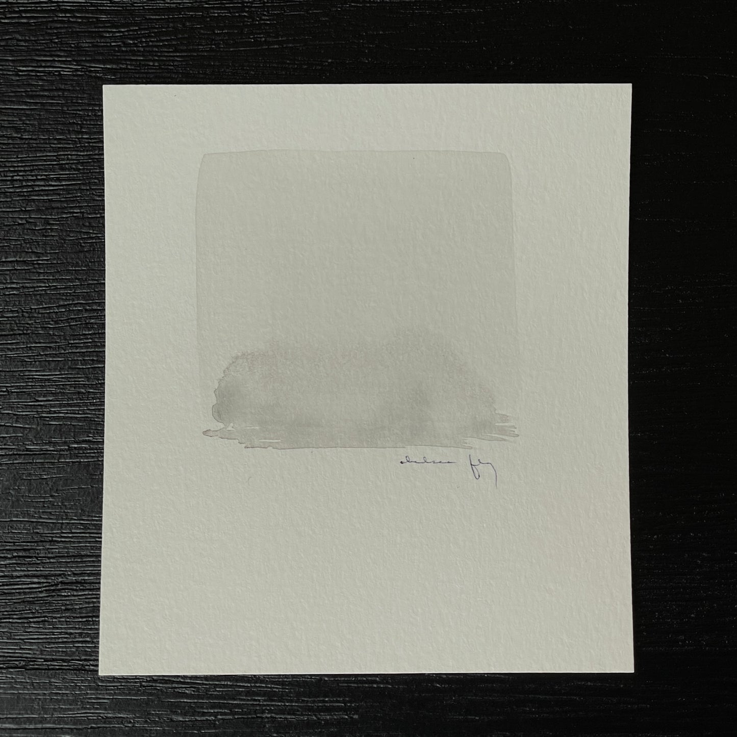 Watercolor on Paper Print