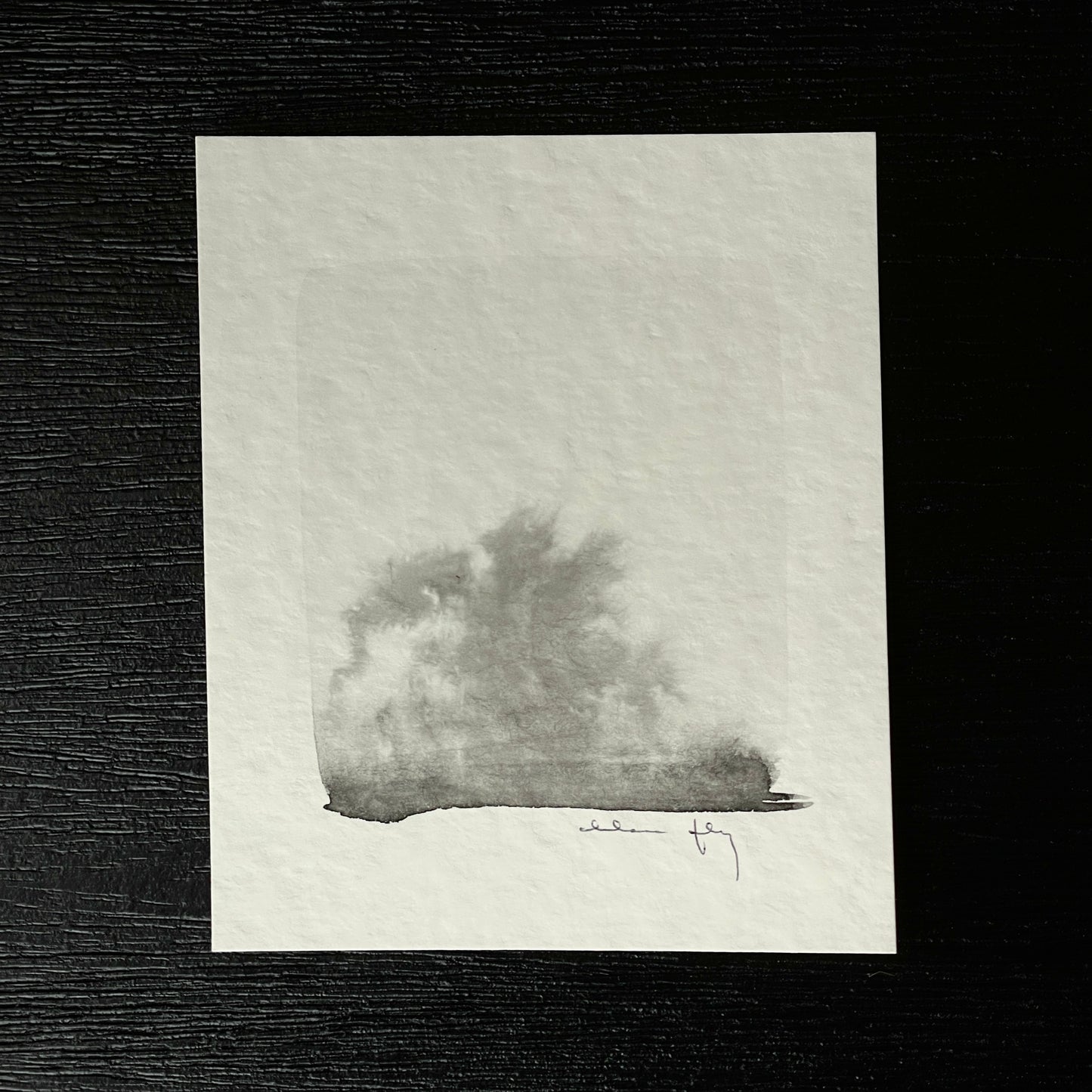 Watercolor on Paper Print