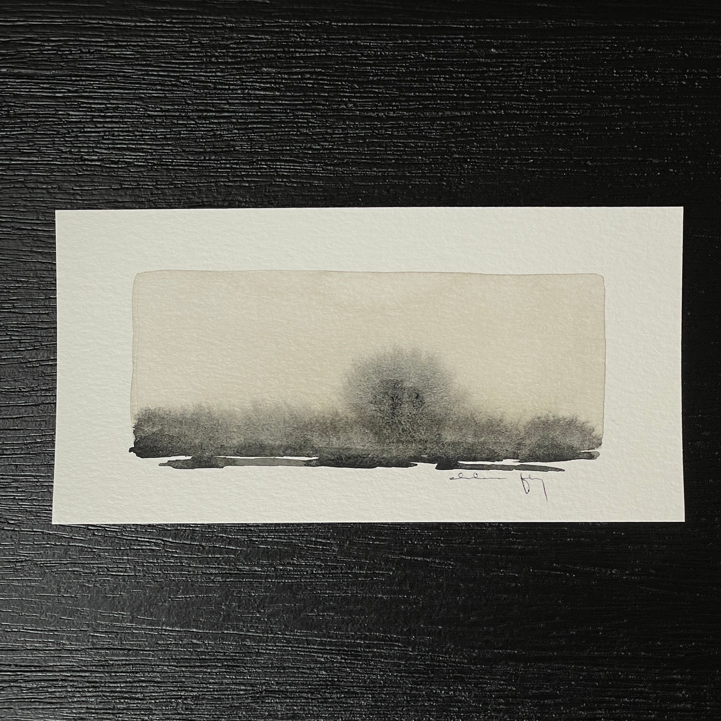 Watercolor on Paper Print