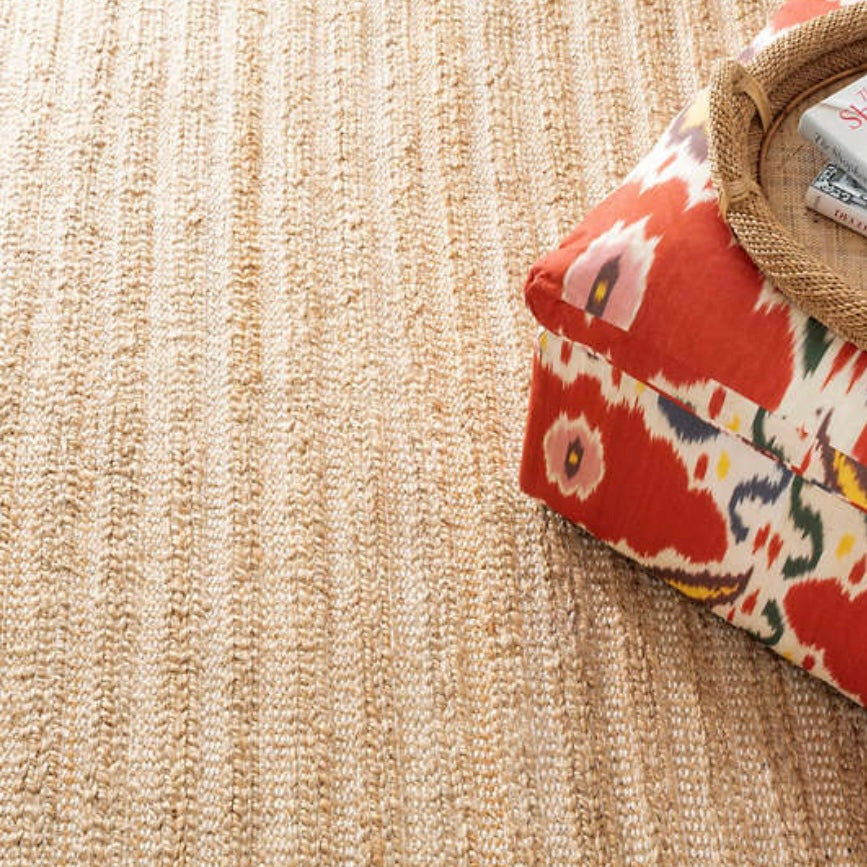 Simba Ivory Woven Jute Rug