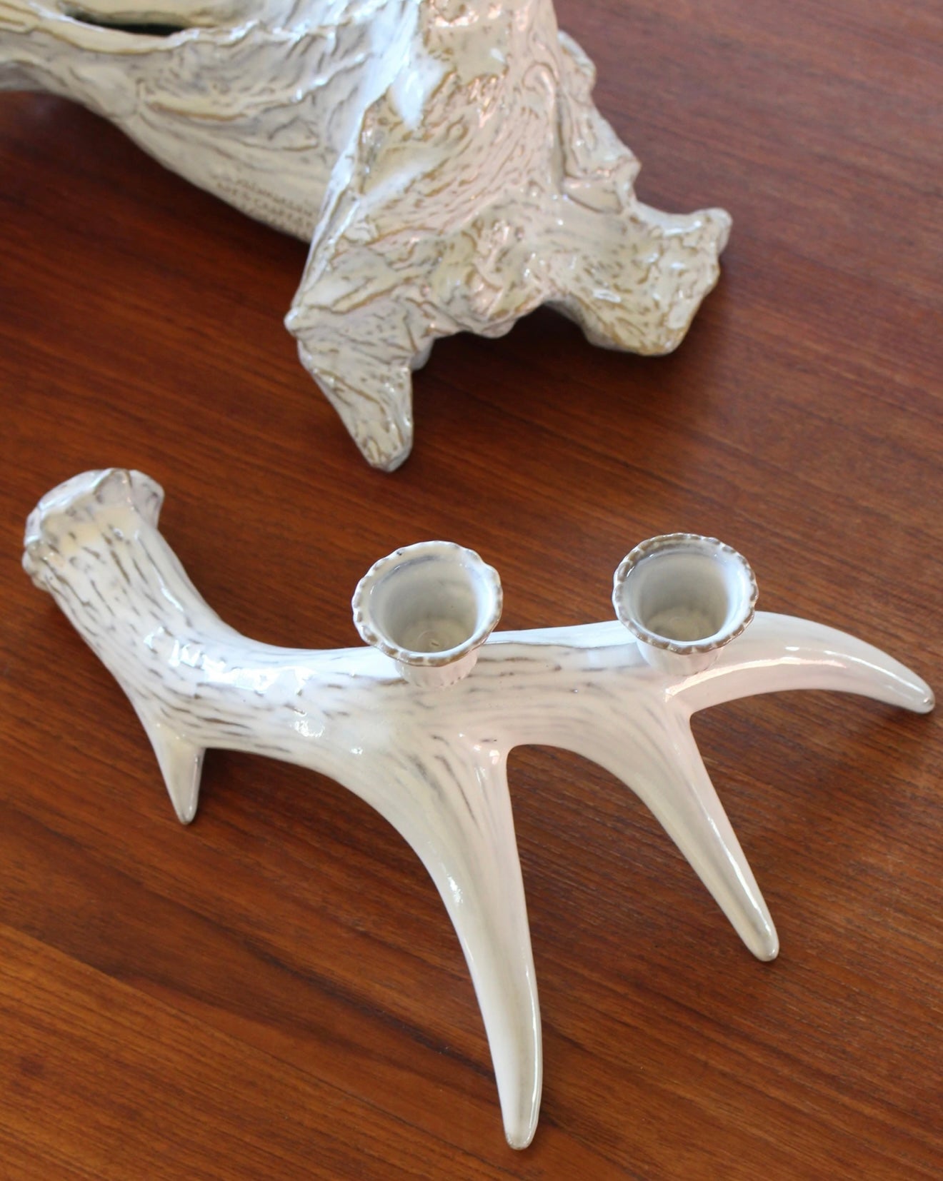 Deer Antler Candle Holder