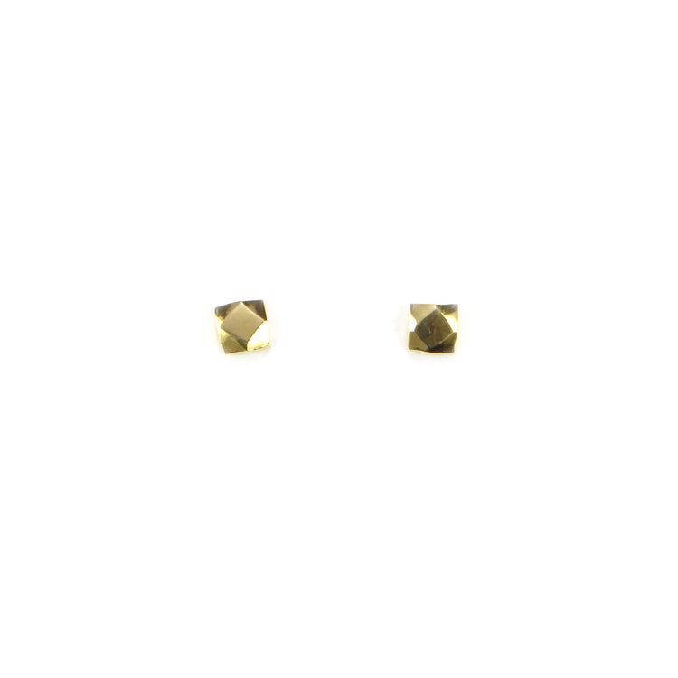 Golden Facet Studs