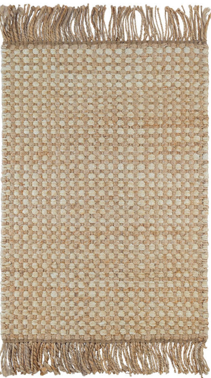 Kuba Natural Woven Jute Rug