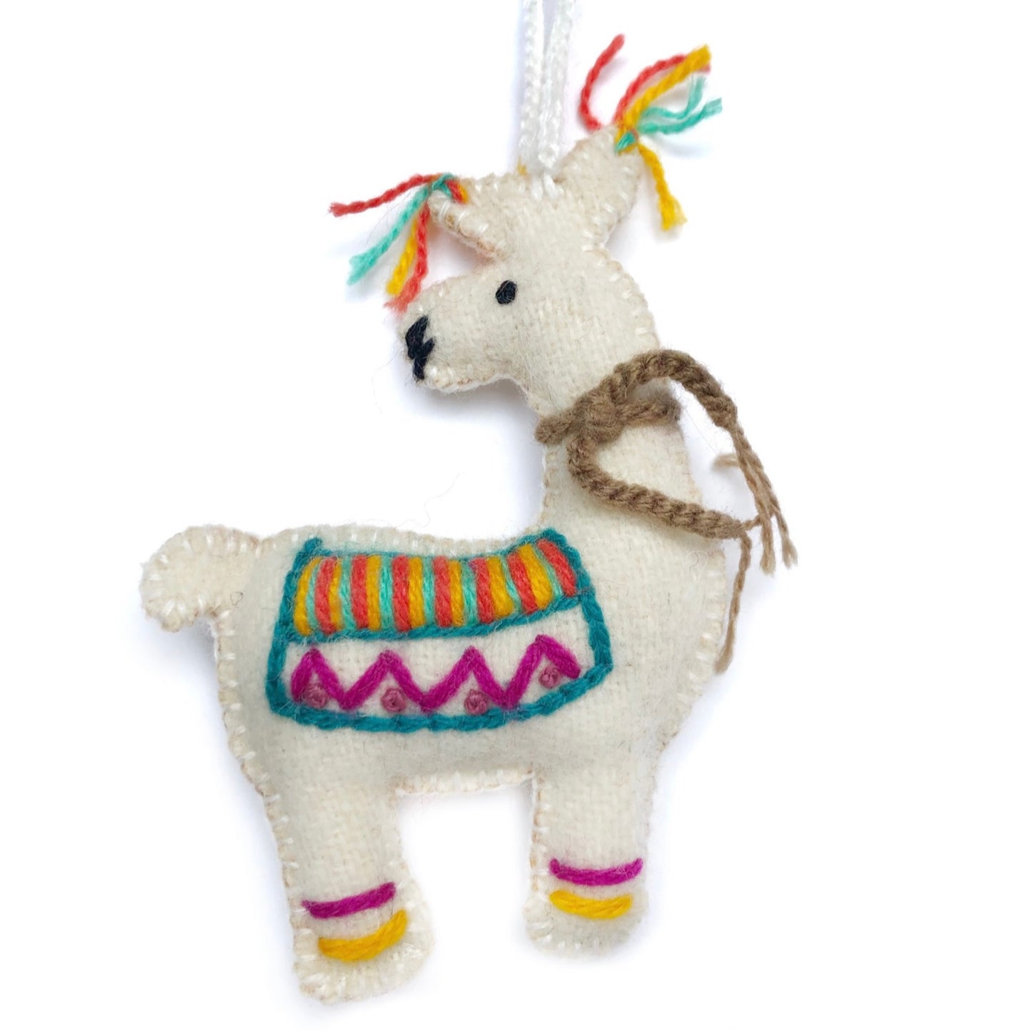 Embroided Wool Ornaments