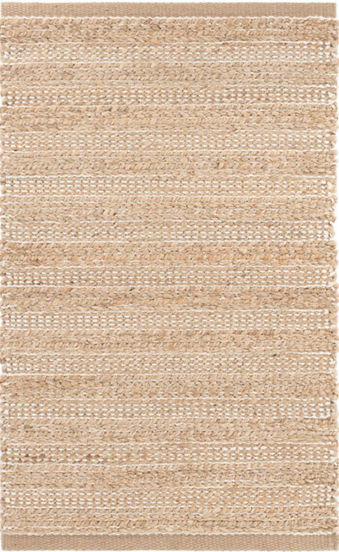 Simba Ivory Woven Jute Rug