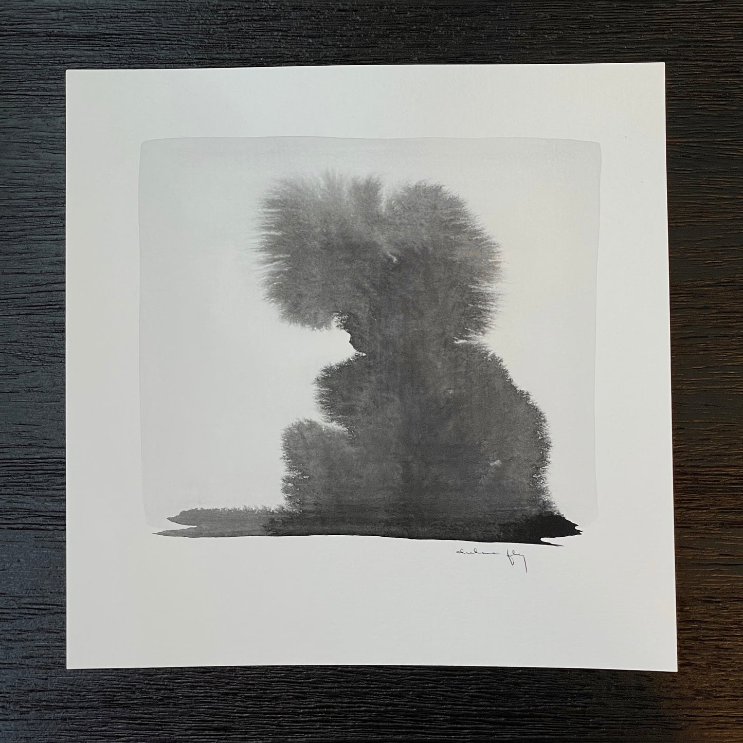 Watercolor on Paper Print