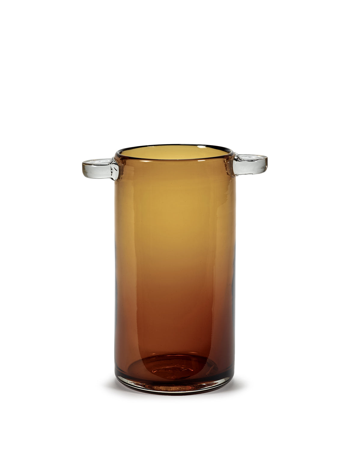 Amber Glass Vase