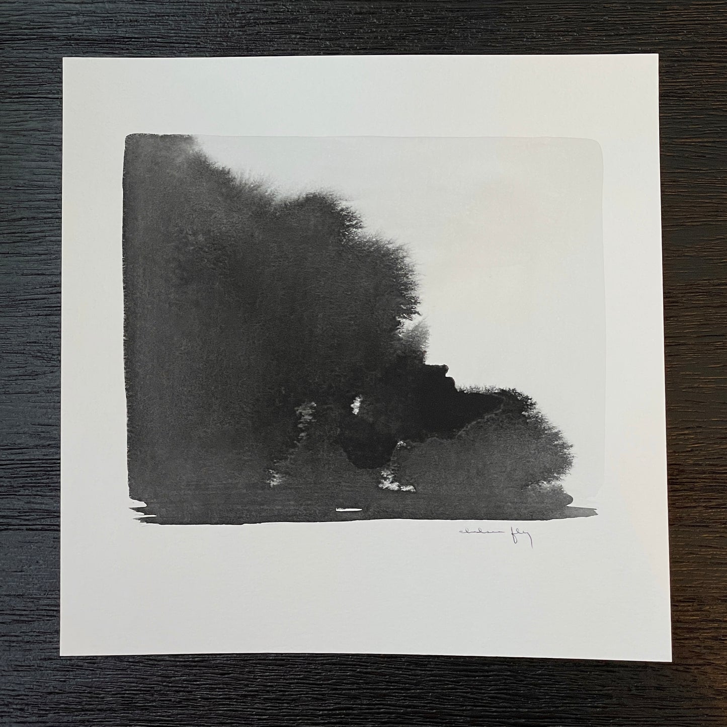 Watercolor on Paper Print