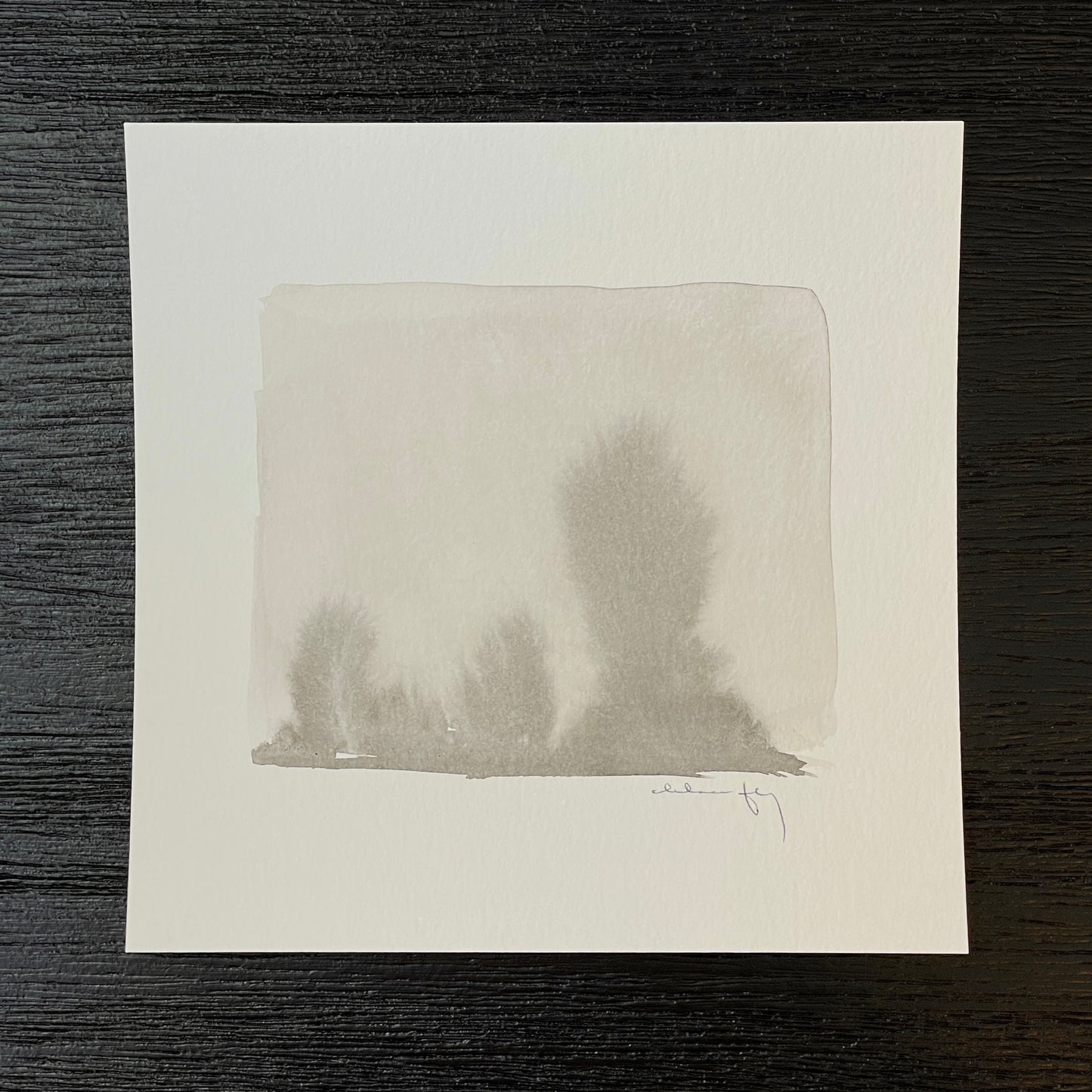 Watercolor on Paper Print