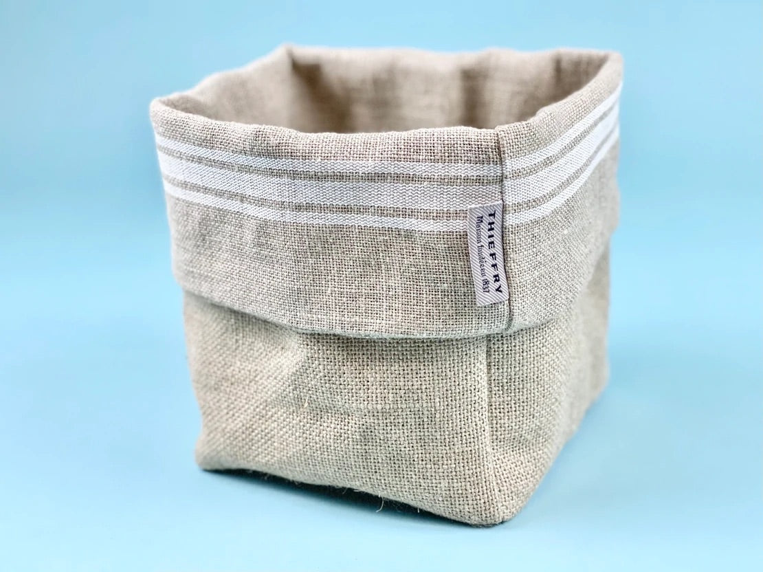 Belgian Linen Bread Basket