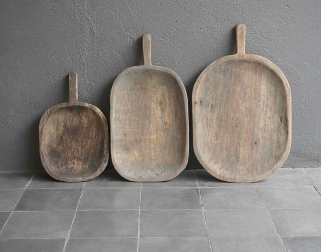 Bonita Antique Wood Tray