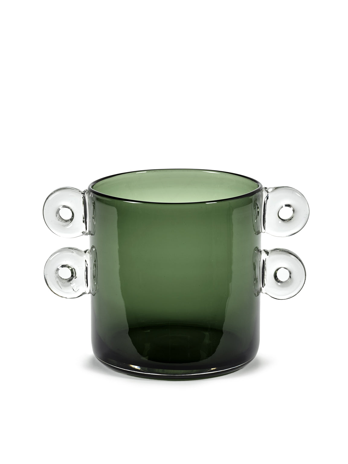 Green Glass Vase