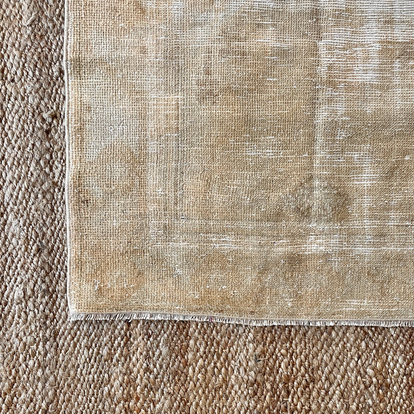 Distressed Vintage Turkish Rug