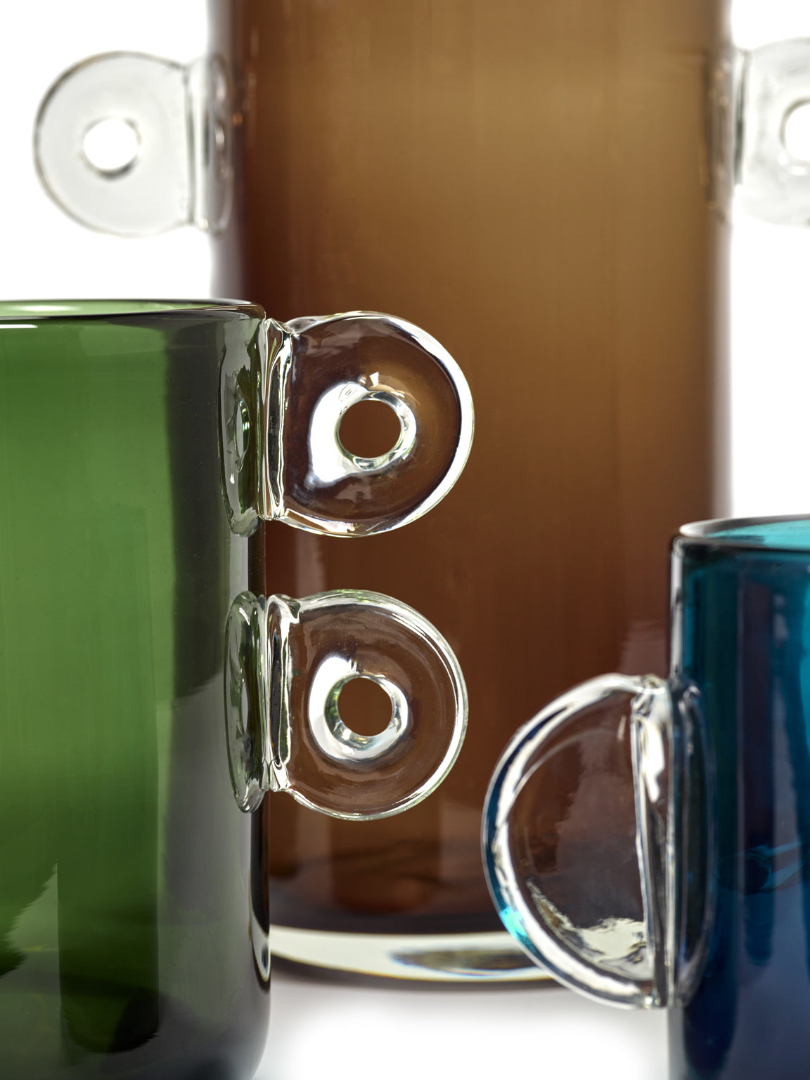 Green Glass Vase