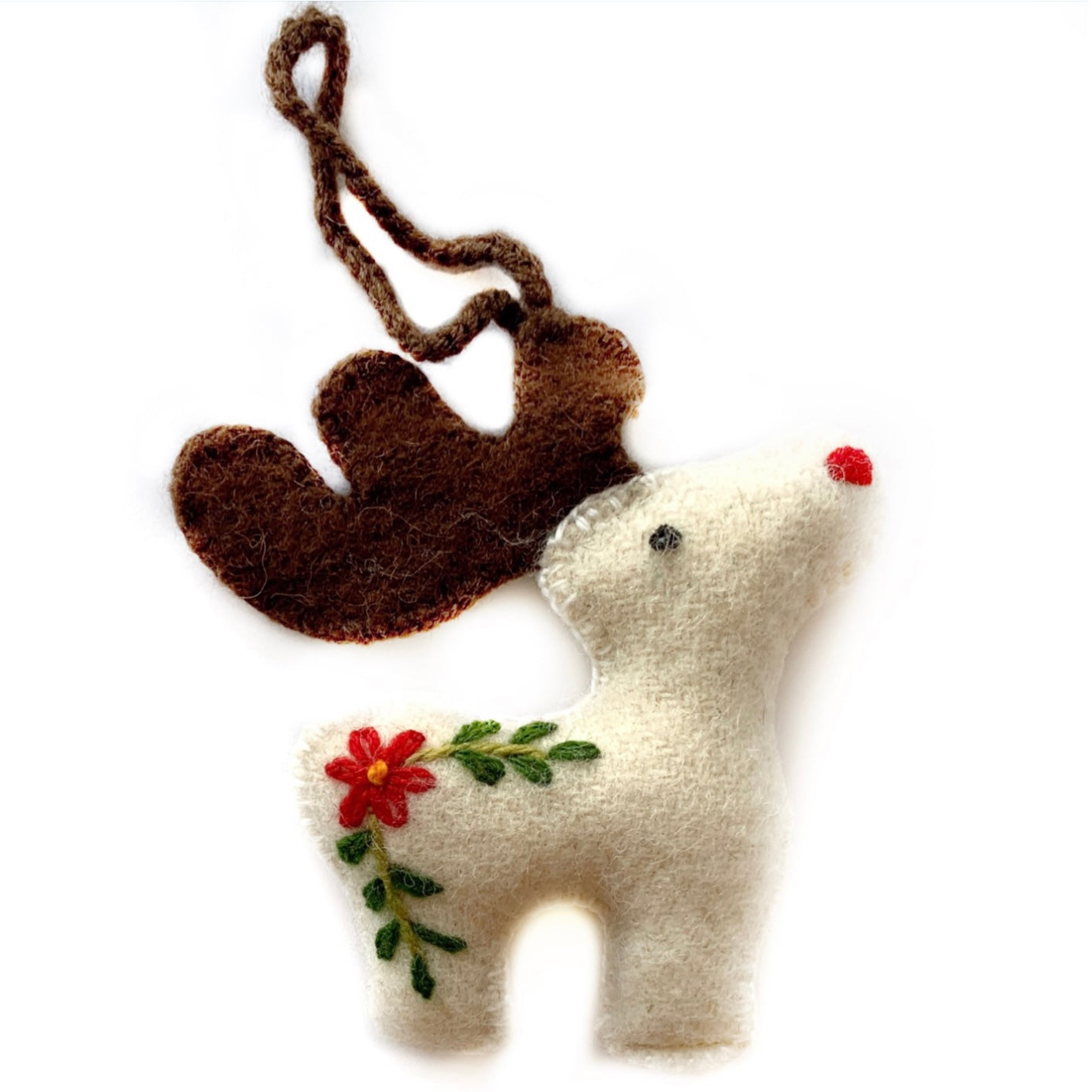 Embroided Wool Ornaments