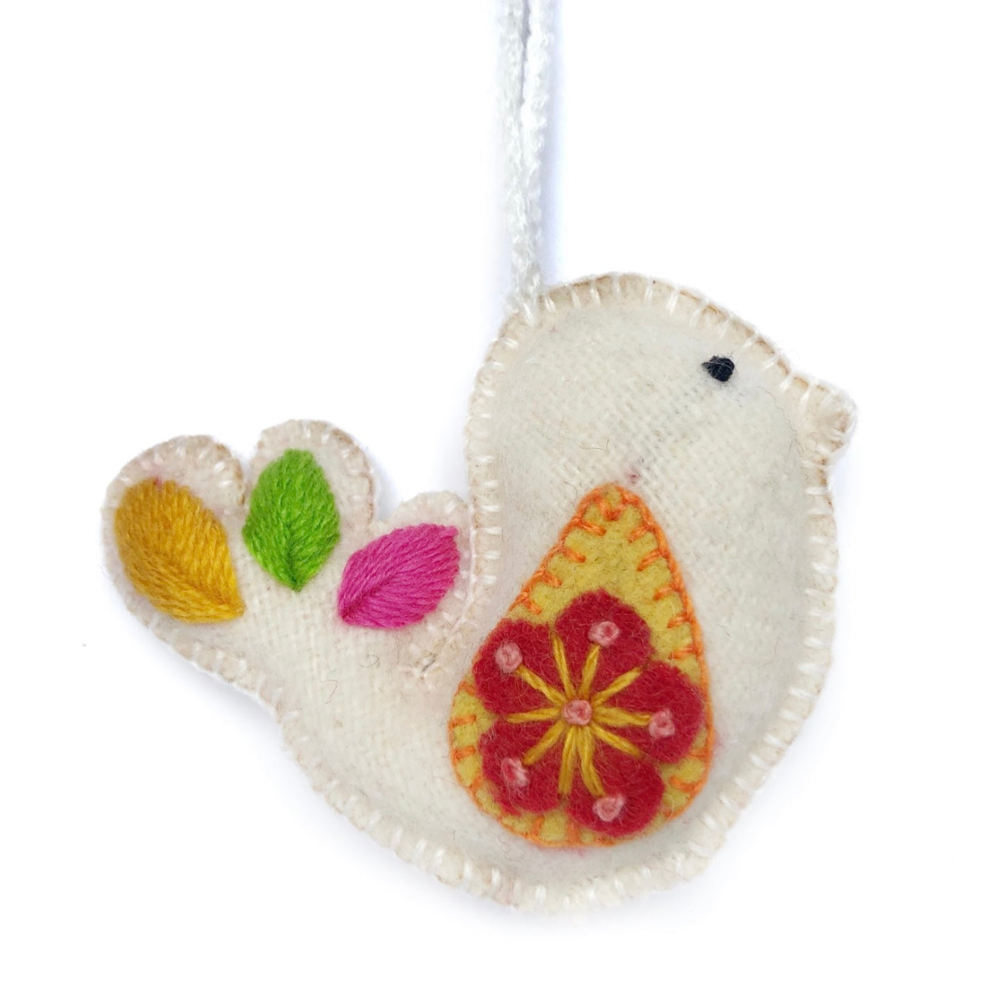 Embroided Wool Ornaments