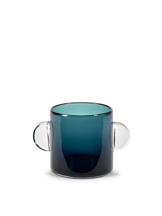 Blue Glass Vase
